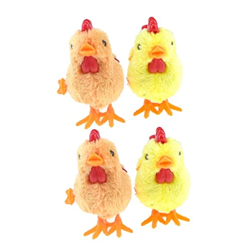 KOMBIUDA 4 Stück Wind Up Küken für Plüschspielzeuge Zufälligen Farben für Feste Schulaktivitäten und Mehr Umweltfreundliches Material Leicht und Tragbar Zufällige Farbe KOMBIUDA 4 Stück Wind Up Küken für Plüschspielzeuge Zufälligen Farben für Feste Schulaktivitäten und Mehr Umweltfreundliches Material Leicht und Tragbar Zufällige Farbe von KOMBIUDA