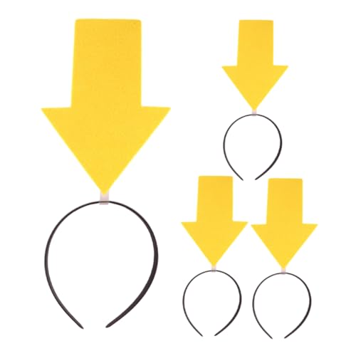 KOMBIUDA 4PCS Stirnband Halloween Headwear gelb Haar Hoop lustige Karneval Kopfbedeckung für Party KOMBIUDA 4PCS Stirnband Halloween Headwear gelb Haar Hoop lustige Karneval Kopfbedeckung für Party von KOMBIUDA