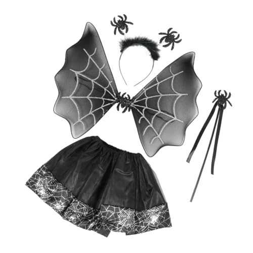 KOMBIUDA 4 Stücke Halloween Flügel Rock Flügel Leistung Hoop Schwarz KOMBIUDA 4 Stücke Halloween Flügel Rock Flügel Leistung Hoop Schwarz von KOMBIUDA