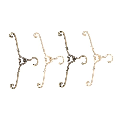 KOMBIUDA 4 Stücke Puppenaufhänger kleiderständer kleiderbügel Vintage Clothes Hangers kleiderbügel mit Kleidung Mini Anzeige Kleiderbügel für Puppen Kleiderbügel für kleine Puppen Legierung KOMBIUDA 4 Stücke Puppenaufhänger kleiderständer kleiderbügel Vintage Clothes Hangers kleiderbügel mit Kleidung Mini Anzeige Kleiderbügel für Puppen Kleiderbügel für kleine Puppen Legierung von KOMBIUDA
