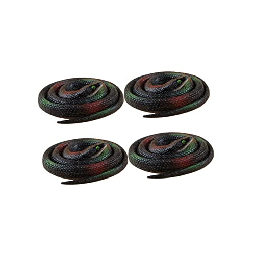 KOMBIUDA 4 Stücke Simulationsschlangenspielzeug dupes Ohrringe Funny Snake Festival Dekoration Party Dekoration partydeko Einschulung Schlangenspielzeug aus Gummi Halloween-Trickspielzeug KOMBIUDA 4 Stücke Simulationsschlangenspielzeug dupes Ohrringe Funny Snake Festival Dekoration Party Dekoration partydeko Einschulung Schlangenspielzeug aus Gummi Halloween-Trickspielzeug von KOMBIUDA