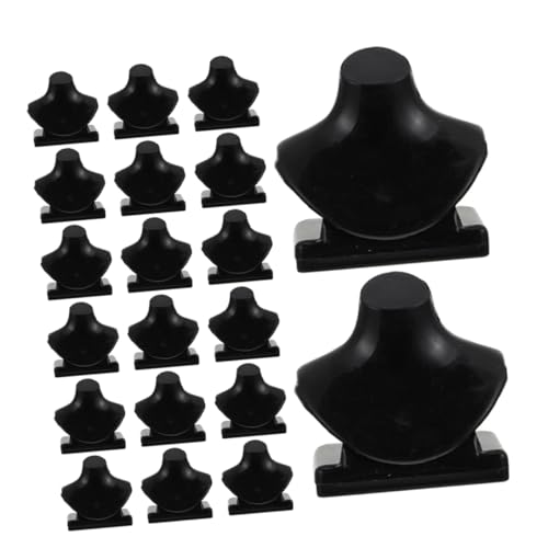 KOMBIUDA 40 Stück Eleganter Schwarzer Schmuckständer für Puppenhaus Miniatur Halskettenhalter für Kreatives Rollenspiel und Stilvolle Dekoration KOMBIUDA 40 Stück Eleganter Schwarzer Schmuckständer für Puppenhaus Miniatur Halskettenhalter für Kreatives Rollenspiel und Stilvolle Dekoration von KOMBIUDA