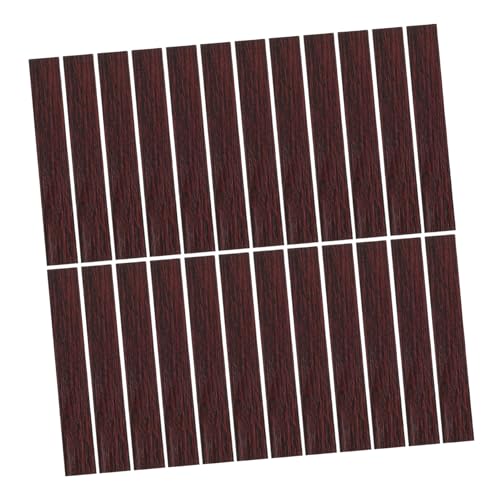 KOMBIUDA 40 Stück Holzfußböden in Rotbraun Realistische Holzmuster Langlebig und Vielseitig für Miniatur-deko und Bastelprojekte KOMBIUDA 40 Stück Holzfußböden in Rotbraun Realistische Holzmuster Langlebig und Vielseitig für Miniatur-deko und Bastelprojekte von KOMBIUDA
