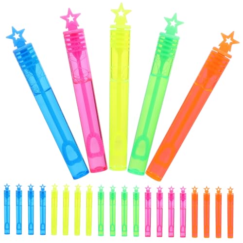 KOMBIUDA 40 Stück Teiliges Bubble Maker mit Farbigen Mini Blasröhrchen Polierte Sichere Seifenblasenstäbe für Hochzeit Party Kindergeburtstag und Outdoor Spaß KOMBIUDA 40 Stück Teiliges Bubble Maker mit Farbigen Mini Blasröhrchen Polierte Sichere Seifenblasenstäbe für Hochzeit Party Kindergeburtstag und Outdoor Spaß von KOMBIUDA