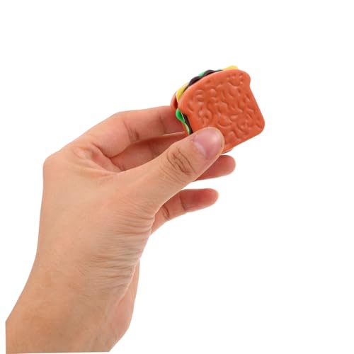 KOMBIUDA 40 Stück Teiliges Hamburger Fast Food Spielset Realistisches Kinderspielzeug Detailgetreue Miniatur Hamburger Toast Sandwich Hot Dog DIY Zubehör für Puppenhaus Mikro Landschaft KOMBIUDA 40 Stück Teiliges Hamburger Fast Food Spielset Realistisches Kinderspielzeug Detailgetreue Miniatur Hamburger Toast Sandwich Hot Dog DIY Zubehör für Puppenhaus Mikro Landschaft von KOMBIUDA