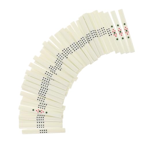 KOMBIUDA 44 Stück Mahjong Werkzeugset Wettspiel für Chinesisches Mahjong Zubehör für Familienunterhaltung Hochwertige und Langlebige Spielorganisationstools KOMBIUDA 44 Stück Mahjong Werkzeugset Wettspiel für Chinesisches Mahjong Zubehör für Familienunterhaltung Hochwertige und Langlebige Spielorganisationstools von KOMBIUDA