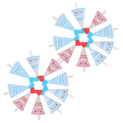KOMBIUDA 45 Stück Lustige Geburtstags Hut Cupcake Topper für Kindergeburtstage Shower und Festlichkeiten für Party Dekorationen KOMBIUDA 45 Stück Lustige Geburtstags Hut Cupcake Topper für Kindergeburtstage Shower und Festlichkeiten für Party Dekorationen von KOMBIUDA