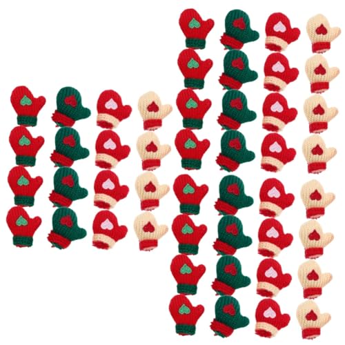 KOMBIUDA 3 Sets Mit Mini-Handschuhen Vom Weihnachtsmann Strickhandschuhe Für Bastelprojekte Mini-Handschuhe Aus Plüschmaterial Für Weihnachtsdekoration Heimdekoration 16 Stück X 3 KOMBIUDA 3 Sets Mit Mini-Handschuhen Vom Weihnachtsmann Strickhandschuhe Für Bastelprojekte Mini-Handschuhe Aus Plüschmaterial Für Weihnachtsdekoration Heimdekoration 16 Stück X 3 von KOMBIUDA