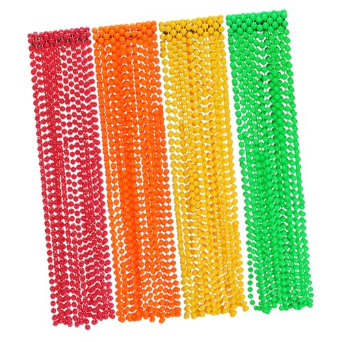 KOMBIUDA 48 Stück Fluoreszierende Plastikperlen für Jahre Partys als Kostümzubehör für Geburtstagsfeiern und Karneval KOMBIUDA 48 Stück Fluoreszierende Plastikperlen für Jahre Partys als Kostümzubehör für Geburtstagsfeiern und Karneval von KOMBIUDA