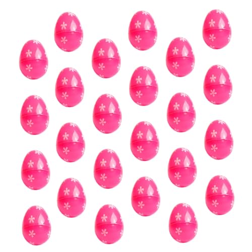 KOMBIUDA 48 Stück Teiliges Diy Ostereier aus Buntem Kunststoff zum Bemalen und Befüllen Wiederverwendbare Plastikeierschalen für Osterdekoration und Kinderbasteln für Ostereiersuche und KOMBIUDA 48 Stück Teiliges Diy Ostereier aus Buntem Kunststoff zum Bemalen und Befüllen Wiederverwendbare Plastikeierschalen für Osterdekoration und Kinderbasteln für Ostereiersuche und von KOMBIUDA
