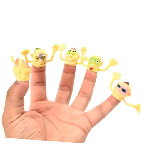 KOMBIUDA 48 Stücke Geschichte Puppen Finger Ärmeln Finger Abdeckung Requisiten Finger Puppet Finger Ring von KOMBIUDA