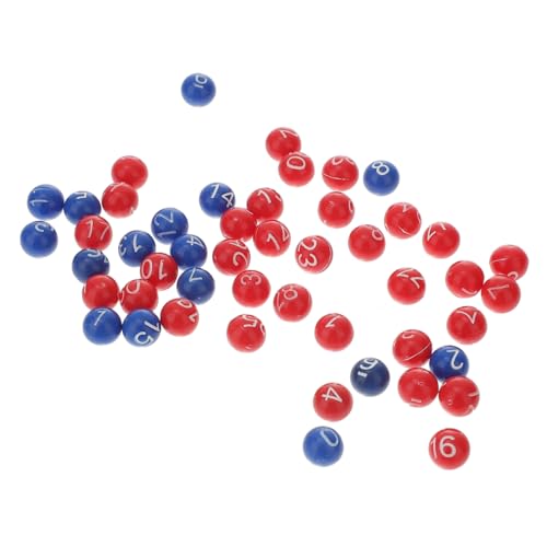 KOMBIUDA 49Stücke Bingo Spielbälle Farben Plastik Bingokugeln für Partyspiele Hochwertige Spielbälle für Erwachsene für Verlosungen und Aktivitäten KOMBIUDA 49Stücke Bingo Spielbälle Farben Plastik Bingokugeln für Partyspiele Hochwertige Spielbälle für Erwachsene für Verlosungen und Aktivitäten von KOMBIUDA