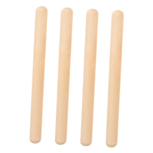 KOMBIUDA 4Stücke Klassische Rhythmussticks aus Holz für Musikalisches Kreativität und Rhythmus Stabil und Langlebig Percussion und Schlaginstrumente KOMBIUDA 4Stücke Klassische Rhythmussticks aus Holz für Musikalisches Kreativität und Rhythmus Stabil und Langlebig Percussion und Schlaginstrumente von KOMBIUDA
