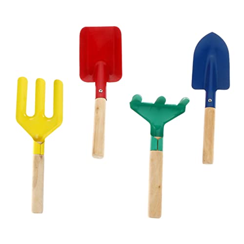 KOMBIUDA 4Stücke Teiliges Gartenwerkzeugset für Rechen und Pflanzgabel für Gartenarbeit und Sandspielzeug für Garten und Strandabenteuer Farben Zufällig KOMBIUDA 4Stücke Teiliges Gartenwerkzeugset für Rechen und Pflanzgabel für Gartenarbeit und Sandspielzeug für Garten und Strandabenteuer Farben Zufällig von KOMBIUDA
