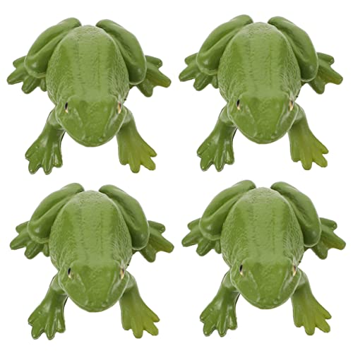 KOMBIUDA 4er Set Miniatur Frosch Figuren Dekorative Frosch Statuen Für Lernspielzeug Und Geburtstagsdekorationen Realistische Frosch Modelle Für Garten Und Wohnung KOMBIUDA 4er Set Miniatur Frosch Figuren Dekorative Frosch Statuen Für Lernspielzeug Und Geburtstagsdekorationen Realistische Frosch Modelle Für Garten Und Wohnung von KOMBIUDA