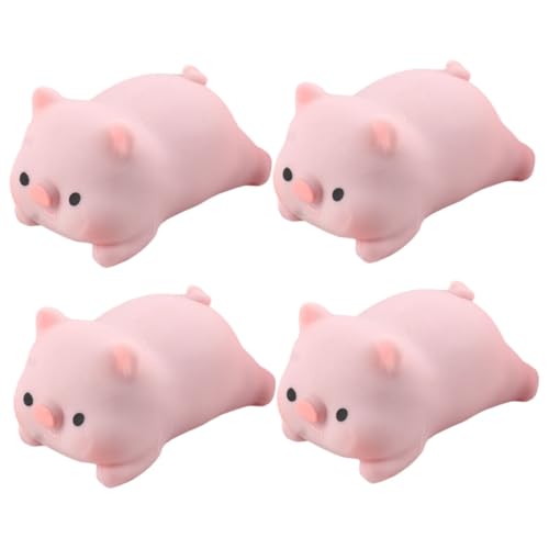 KOMBIUDA 4er Set Tier Stressbälle üße Dehnbare Fidget Tierform Sensory Toys Für Und Perfekt Für Partys Und Entspannung von KOMBIUDA