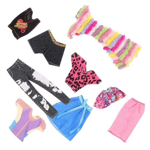 KOMBIUDA 5sätze Teiliges Puppenkleidungsset Für -Puppen Freizeitkleidung Jeans Hochzeitskleid Und Outfits Für Und Rollenspiele Puppe KOMBIUDA 5sätze Teiliges Puppenkleidungsset Für -Puppen Freizeitkleidung Jeans Hochzeitskleid Und Outfits Für Und Rollenspiele Puppe von KOMBIUDA