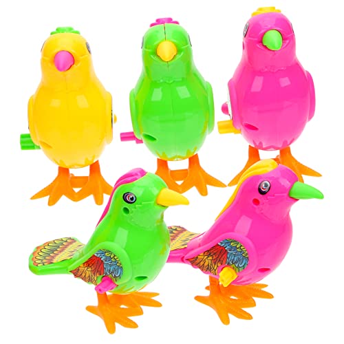 KOMBIUDA 5 Stück Aufziehvogel Aufziehspielzeug Kreatives Kleintierspielzeug Aufziehspielzeug Lustiges Kleines Partygeschenke Für Entzückendes Tierspielzeug Lustiges Aus KOMBIUDA 5 Stück Aufziehvogel Aufziehspielzeug Kreatives Kleintierspielzeug Aufziehspielzeug Lustiges Kleines Partygeschenke Für Entzückendes Tierspielzeug Lustiges Aus von KOMBIUDA