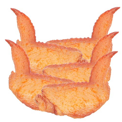 KOMBIUDA 5 Stück Hühnerflügel Modellmodelle Gefälschte Hühnerflügel Realistische Gefälschte Hühnerflügel Künstliches Essen Simulierte Hühnerflügel Lebensmittel Requisiten Künstliche KOMBIUDA 5 Stück Hühnerflügel Modellmodelle Gefälschte Hühnerflügel Realistische Gefälschte Hühnerflügel Künstliches Essen Simulierte Hühnerflügel Lebensmittel Requisiten Künstliche von KOMBIUDA