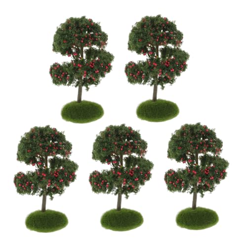 KOMBIUDA 5stücke Miniatur-Baum Sandtisch Modellbau Aus Kunststoff Miniaturbaum Mikro-landschafts-Accessoires Bastelzubehör Kleine Plastikbäume Für Modellbahnanlagen KOMBIUDA 5stücke Miniatur-Baum Sandtisch Modellbau Aus Kunststoff Miniaturbaum Mikro-landschafts-Accessoires Bastelzubehör Kleine Plastikbäume Für Modellbahnanlagen von KOMBIUDA