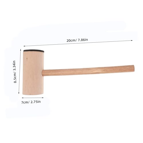 KOMBIUDA 5 Stück Teiliges Holzhammer Leichter Mini Hammer aus Vollholz Fördert Hand Auge Koordination und Flexibilität für Kreative Spiele KOMBIUDA 5 Stück Teiliges Holzhammer Leichter Mini Hammer aus Vollholz Fördert Hand Auge Koordination und Flexibilität für Kreative Spiele von KOMBIUDA