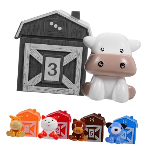 KOMBIUDA 5 Stück Teiliges Tierfingerpuppen für Eltern Junge Mädchen Spiele Lustige und Lehrreiche Fingerpuppen aus Sicherem Tierfiguren für Kreative Spielstunden Partys und KOMBIUDA 5 Stück Teiliges Tierfingerpuppen für Eltern Junge Mädchen Spiele Lustige und Lehrreiche Fingerpuppen aus Sicherem Tierfiguren für Kreative Spielstunden Partys und von KOMBIUDA