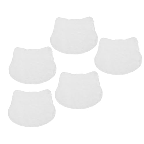 KOMBIUDA 5 Stück Teiliges Weiße Flauschige Puppenhaus Teppiche Katzenmotiv Weiche Kleine Teppichmatten Kuschelmatte für Puppen Zimmer und Mini Deko KOMBIUDA 5 Stück Teiliges Weiße Flauschige Puppenhaus Teppiche Katzenmotiv Weiche Kleine Teppichmatten Kuschelmatte für Puppen Zimmer und Mini Deko von KOMBIUDA