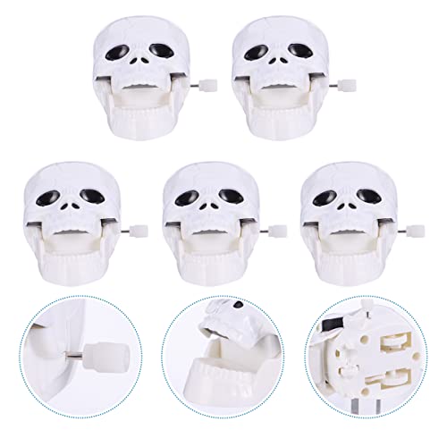 KOMBIUDA 5 Stück aufgeben Halloween Halloween Toys für Lustiges Festliches Halloween-Aufziehspielzeug Uhrwerk Plastik Weiß KOMBIUDA 5 Stück aufgeben Halloween Halloween Toys für Lustiges Festliches Halloween-Aufziehspielzeug Uhrwerk Plastik Weiß von KOMBIUDA