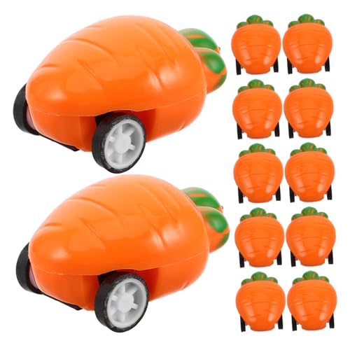 KOMBIUDA -Mini-Karotten- Mit Rückziehfunktion 50 Stück Winzige Spielzeugautos Mit Reibungsantrieb Zum Füllen Der Osterkörbchen Von Jungen Und Mädchen von KOMBIUDA