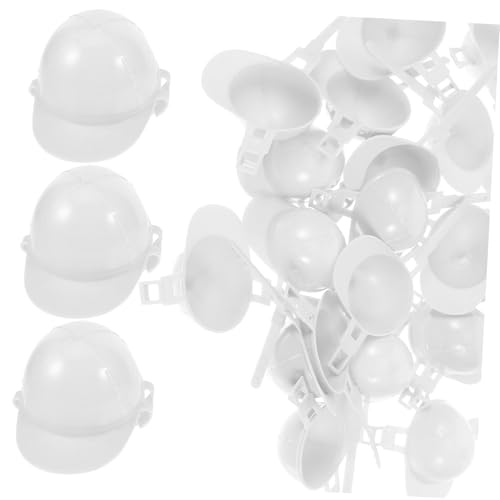 KOMBIUDA 50 Stück BAU von Schutzhelmen Kappen Haustier Paillette Helmhalter für LKWs halllowen Security Cap Tierhut Hutschachtel eincremehilfe Mini-Helme Puppenhelm Plastik Weiß KOMBIUDA 50 Stück BAU von Schutzhelmen Kappen Haustier Paillette Helmhalter für LKWs halllowen Security Cap Tierhut Hutschachtel eincremehilfe Mini-Helme Puppenhelm Plastik Weiß von KOMBIUDA
