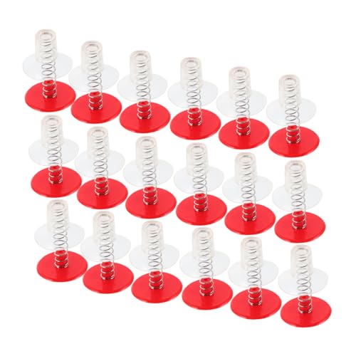 KOMBIUDA 50 Stück DIY Feder Zubehör Bouncing Toy mit Saugnapf für Kreative Spielmomente Innovatives Partygeschenk von KOMBIUDA