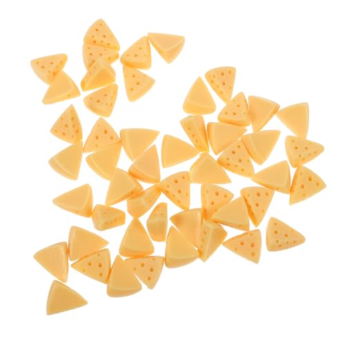 KOMBIUDA Realistische Käse- Aus Kunstharz 50 Stück Bastelzubehör Für Scrapbooking-Dekorationen KOMBIUDA Realistische Käse- Aus Kunstharz 50 Stück Bastelzubehör Für Scrapbooking-Dekorationen von KOMBIUDA