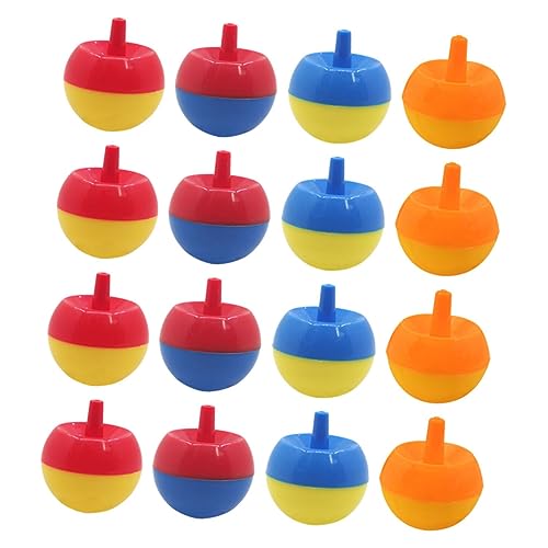 KOMBIUDA 50 Stück Kreisel Fliegendes Scheibenspielzeug Kreiseloberteil zappeln Oberteile für kinderspielzeug Fun Toy Top- lustige Kreiselspielzeuge PVC von KOMBIUDA