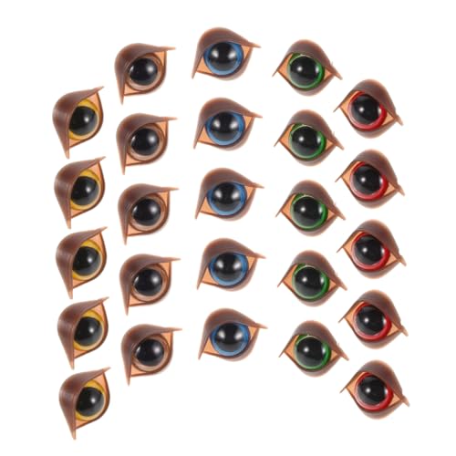KOMBIUDA 50 Stück Kunststoff Dollaugen mit Doppel Lid Design und Unterlegscheiben für DIY Plüschtiere und Puppen für Kreative Projekte KOMBIUDA 50 Stück Kunststoff Dollaugen mit Doppel Lid Design und Unterlegscheiben für DIY Plüschtiere und Puppen für Kreative Projekte von KOMBIUDA