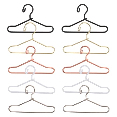KOMBIUDA 50 Stück Leichte und Platzsparende Aufbewahrungslösung für Puppenkleidung für Puppenhaus Dekoration und Organisation von Outfits KOMBIUDA 50 Stück Leichte und Platzsparende Aufbewahrungslösung für Puppenkleidung für Puppenhaus Dekoration und Organisation von Outfits von KOMBIUDA