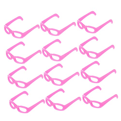 KOMBIUDA 50 Stück Mini-Brille Puppenhaus DIY Minipuppenbrille Mini- Für Anziehpuppe Puppe DIY Mini- Mini-Puppen-Sonnenbrillen-Requisiten Plastik Rosy KOMBIUDA 50 Stück Mini-Brille Puppenhaus DIY Minipuppenbrille Mini- Für Anziehpuppe Puppe DIY Mini- Mini-Puppen-Sonnenbrillen-Requisiten Plastik Rosy von KOMBIUDA