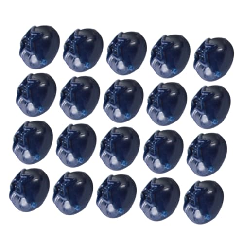 KOMBIUDA 50 Stück Simulation Heidelbeere kunstpflanze kunstplflanze modellieren Blaubeeren für Dekoration replikas Blea Modelle künstlich gefälscht Obstmodell Blaubeeren aus Kunststoff PVC von KOMBIUDA