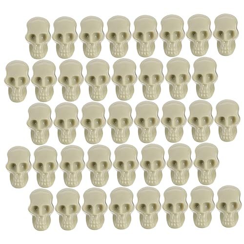 KOMBIUDA 50 Stück künstliche Schädelverzierung Halloween Halloween schädel Figur Streich Zombie -Dekoration aus Kunststoff gefälschter - Plastik KOMBIUDA 50 Stück künstliche Schädelverzierung Halloween Halloween schädel Figur Streich Zombie -Dekoration aus Kunststoff gefälschter - Plastik von KOMBIUDA