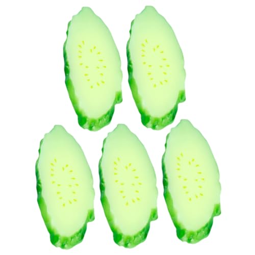 KOMBIUDA 5St Simulations gurken realistische Gurkenfrüchte Gemüse-Modell Simulationsgurke künstliches Gemüse gefälschtes Gurkenmodell lebensechter Gurkenschmuck PVC Green KOMBIUDA 5St Simulations gurken realistische Gurkenfrüchte Gemüse-Modell Simulationsgurke künstliches Gemüse gefälschtes Gurkenmodell lebensechter Gurkenschmuck PVC Green von KOMBIUDA