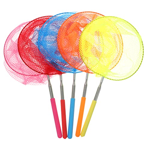 KOMBIUDA Insektenfangnetz Für Kinder 5-teiliges Teleskop-Schmetterlings-fischernetz Outdoor-Spielzeug von KOMBIUDA