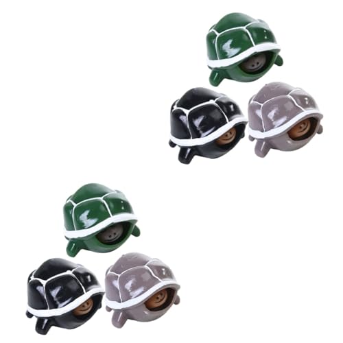 KOMBIUDA 6 STK Schildkröte quetschen Kopf platzende Schildkröte sensorisches Tierspielzeug schildkröte Spielzeug schildkröten Spielzeug Partyartikel für Kinder Spielzeugschildkröte Plastik KOMBIUDA 6 STK Schildkröte quetschen Kopf platzende Schildkröte sensorisches Tierspielzeug schildkröte Spielzeug schildkröten Spielzeug Partyartikel für Kinder Spielzeugschildkröte Plastik von KOMBIUDA