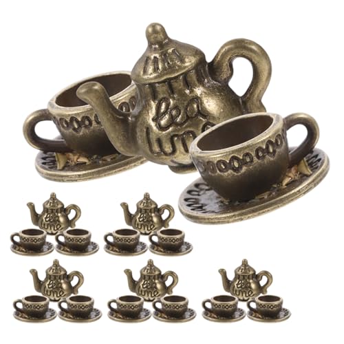 KOMBIUDA 6 Sätze Vintage Dollhouse und Tassen Metall Küchenaccessoires für Puppenstuben Fotografie Requisiten für Kleine Mädchen KOMBIUDA 6 Sätze Vintage Dollhouse und Tassen Metall Küchenaccessoires für Puppenstuben Fotografie Requisiten für Kleine Mädchen von KOMBIUDA