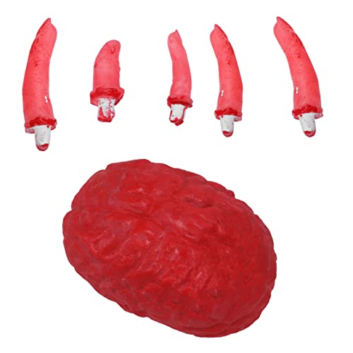 KOMBIUDA 6-teilig in 1 Satz Gruselige Halloween-orgel Fast-Food-Box Realistisches Körperteil Herz-augapfel-Form Dekorationswerkzeug Atmosphären-Layout Dekorationsrequisiten KOMBIUDA 6-teilig in 1 Satz Gruselige Halloween-orgel Fast-Food-Box Realistisches Körperteil Herz-augapfel-Form Dekorationswerkzeug Atmosphären-Layout Dekorationsrequisiten von KOMBIUDA