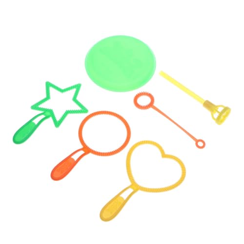 KOMBIUDA 6 Stück Bubble-Stick- Blase Zauberstab Blasenzauberstab Blasenstab-kit Blasenmacher Bubble Zauberstab Plastik von KOMBIUDA