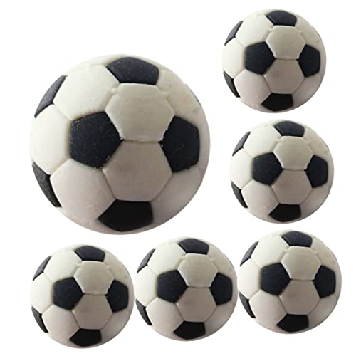 KOMBIUDA 6 Stück Fußballmodell Dekoration Schlafzimmer House Decoration Foosball am kleinsten schienbeinschoner Fussball Mini-Fußbälle kleine Fußballrequisiten Gummi KOMBIUDA 6 Stück Fußballmodell Dekoration Schlafzimmer House Decoration Foosball am kleinsten schienbeinschoner Fussball Mini-Fußbälle kleine Fußballrequisiten Gummi von KOMBIUDA