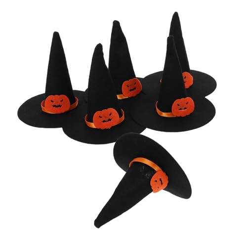 KOMBIUDA 6 Stück Handgefertigte Filz Hüte für Halloween Dekoration Flaschen Topper und Party Accessoires für Unvergessliche Feiern KOMBIUDA 6 Stück Handgefertigte Filz Hüte für Halloween Dekoration Flaschen Topper und Party Accessoires für Unvergessliche Feiern von KOMBIUDA