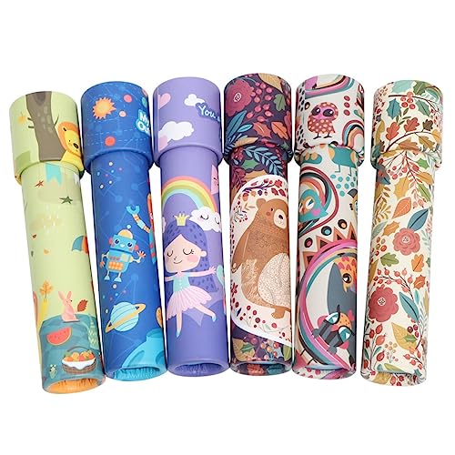 KOMBIUDA 6 Stück Junge Kaleidoskop für kinderspielzeug sensorisches spielzeuge Kindergeburtstagsgeschenk Mädchen-Kaleidoskop Buntes Kaleidoskop Colorful KOMBIUDA 6 Stück Junge Kaleidoskop für kinderspielzeug sensorisches spielzeuge Kindergeburtstagsgeschenk Mädchen-Kaleidoskop Buntes Kaleidoskop Colorful von KOMBIUDA