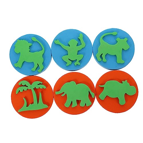 KOMBIUDA 6 Stück Kleines Tierversiegel gibshandabruck für Tierstempel für Handstempel für Prägung Dinosaurier tragen Stempel für Kleinkinder Kinderstempel Eva KOMBIUDA 6 Stück Kleines Tierversiegel gibshandabruck für Tierstempel für Handstempel für Prägung Dinosaurier tragen Stempel für Kleinkinder Kinderstempel Eva von KOMBIUDA