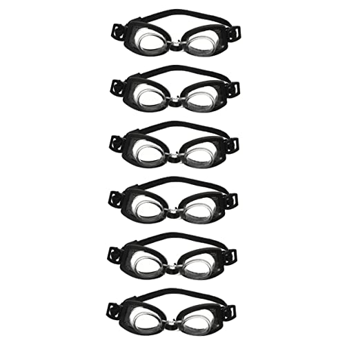 KOMBIUDA 6 Stück Mini Schwimm Brille Minibrille Für Puppen Mini-brillenpuppen Mini -puppenbrille Brillen Für Puppen Miniatur-puppenhaus-Brille Puppenstütze Puppenbrillen Black Plastik KOMBIUDA 6 Stück Mini Schwimm Brille Minibrille Für Puppen Mini-brillenpuppen Mini -puppenbrille Brillen Für Puppen Miniatur-puppenhaus-Brille Puppenstütze Puppenbrillen Black Plastik von KOMBIUDA