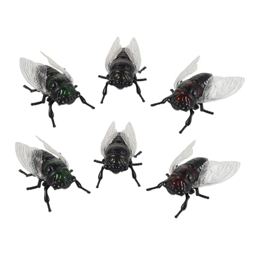 KOMBIUDA 6 Stück Realistische Insektenfigur für Garten Dekoration Pädagogisches mit Aufziehmechanismus Motorischen Fähigkeiten und Kognitiven Entwicklung von KOMBIUDA